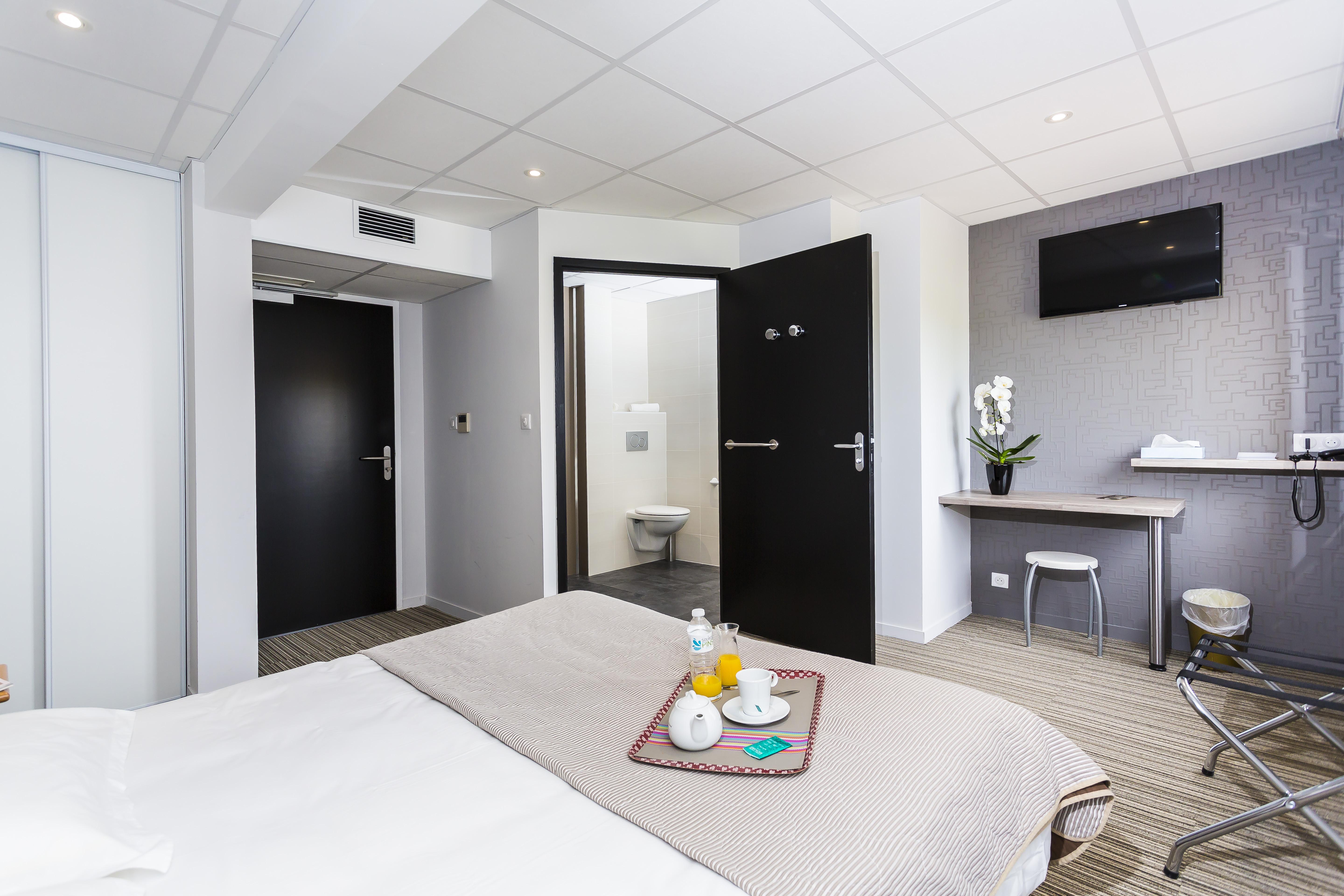 Logis Hotel Le Relais Бискаррос Экстерьер фото