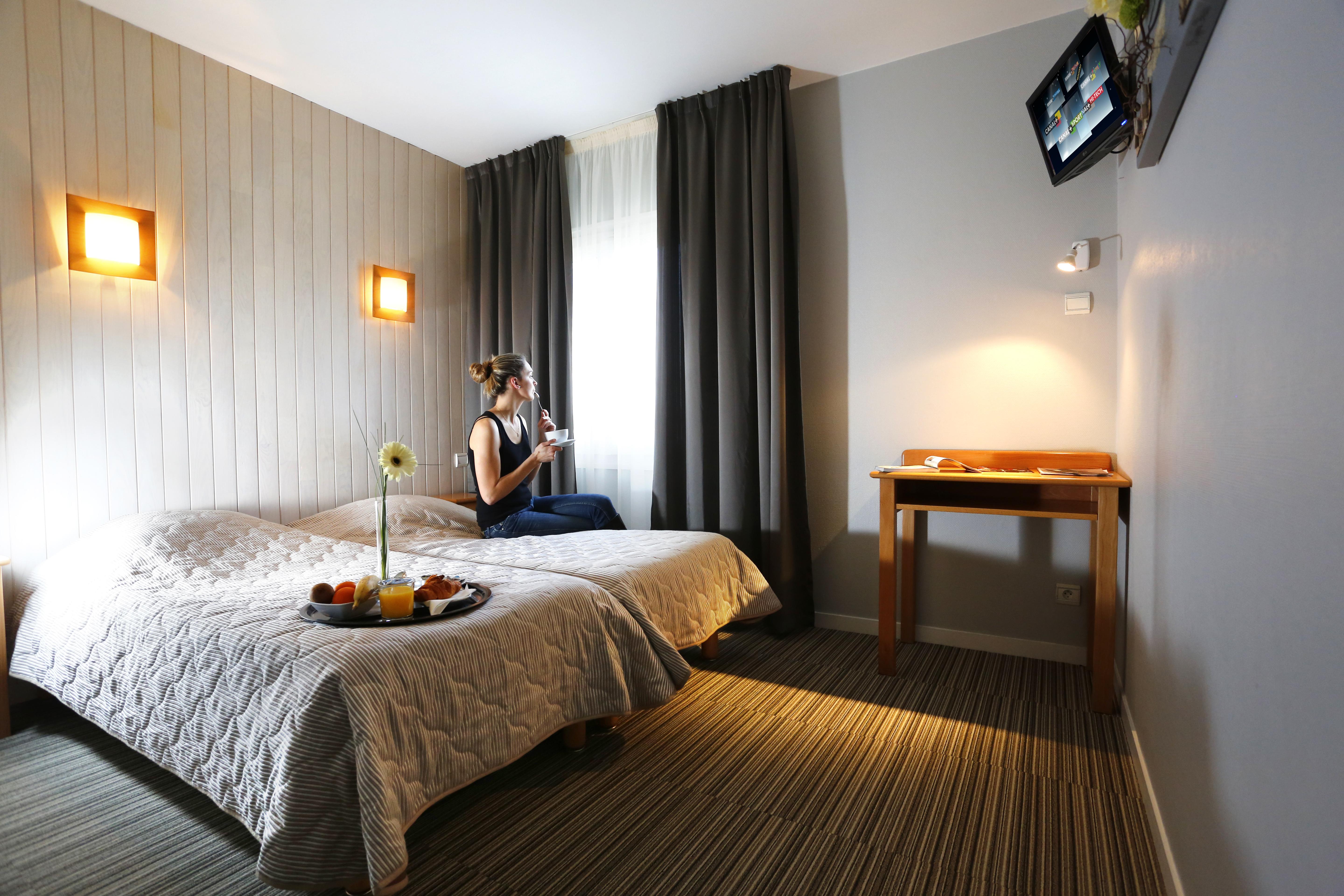 Logis Hotel Le Relais Бискаррос Экстерьер фото