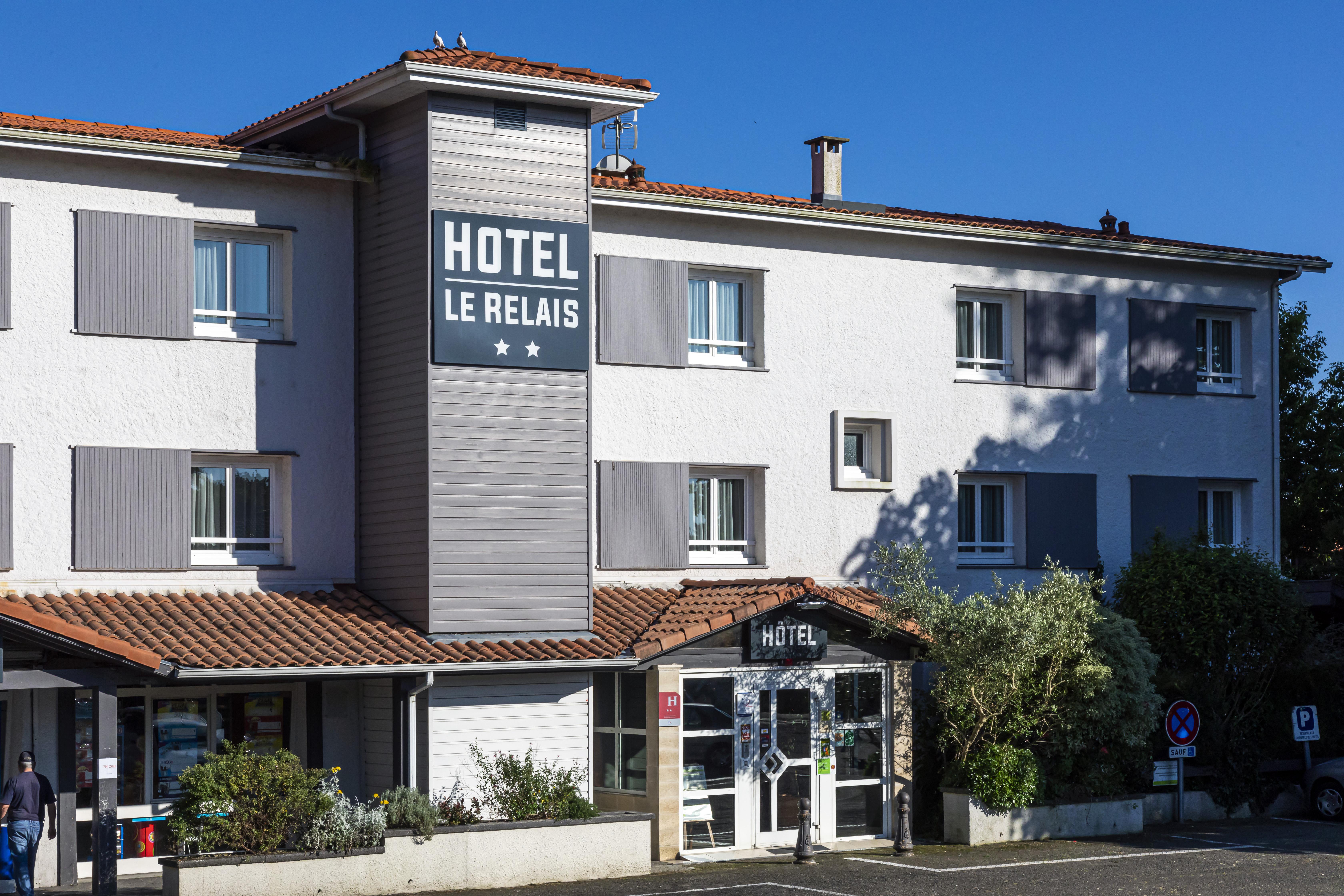 Logis Hotel Le Relais Бискаррос Экстерьер фото
