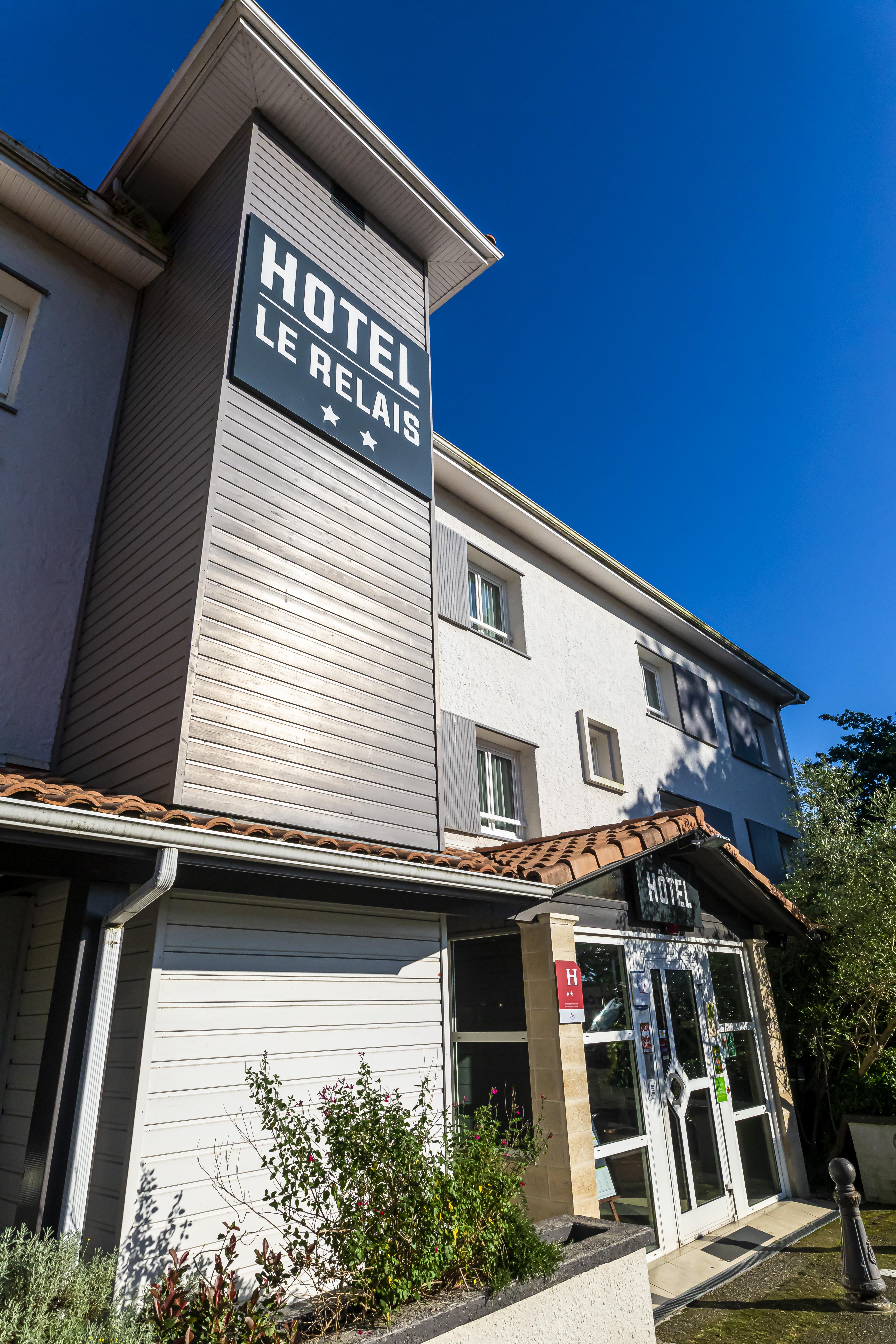 Logis Hotel Le Relais Бискаррос Экстерьер фото