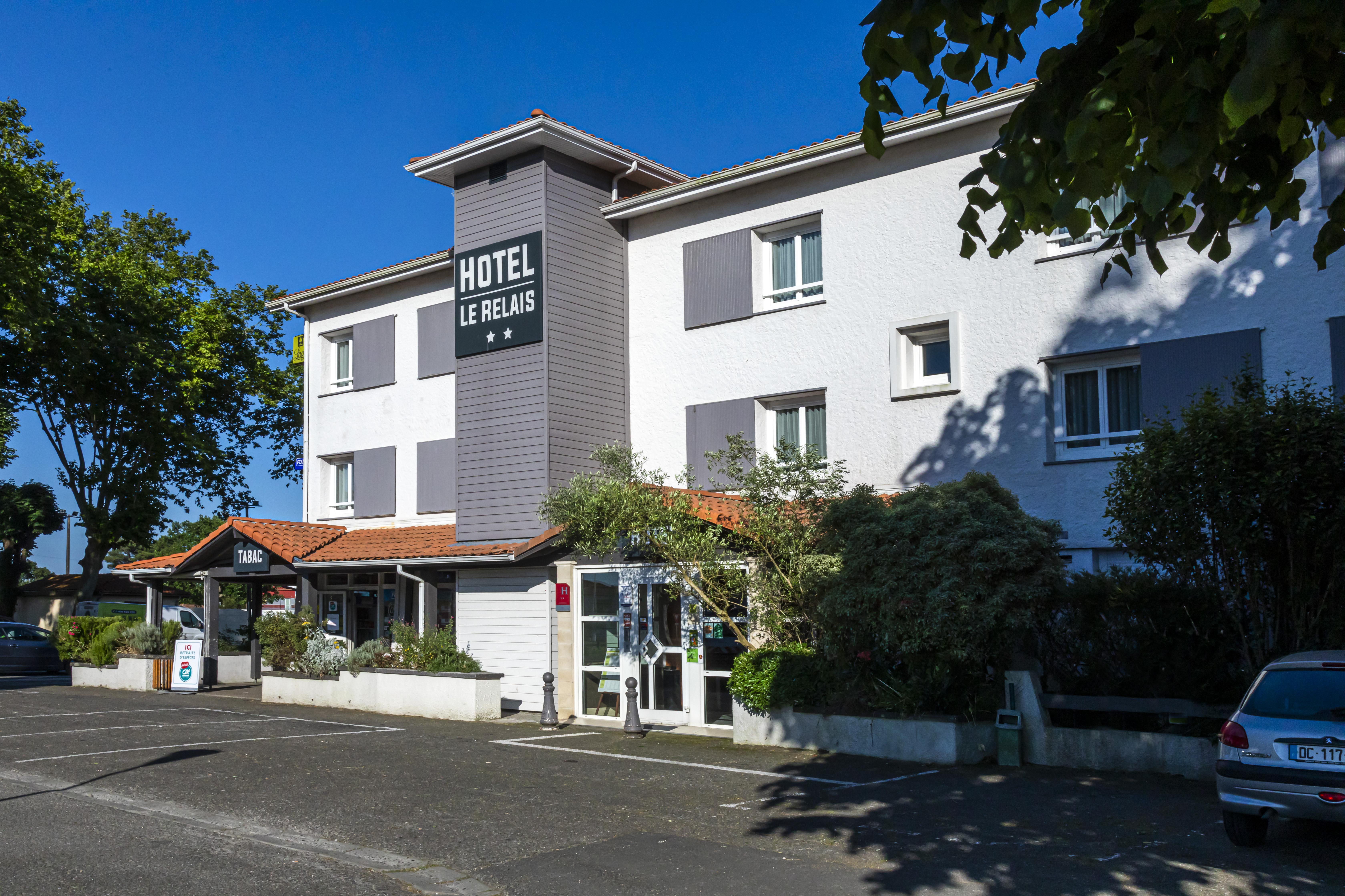 Logis Hotel Le Relais Бискаррос Экстерьер фото