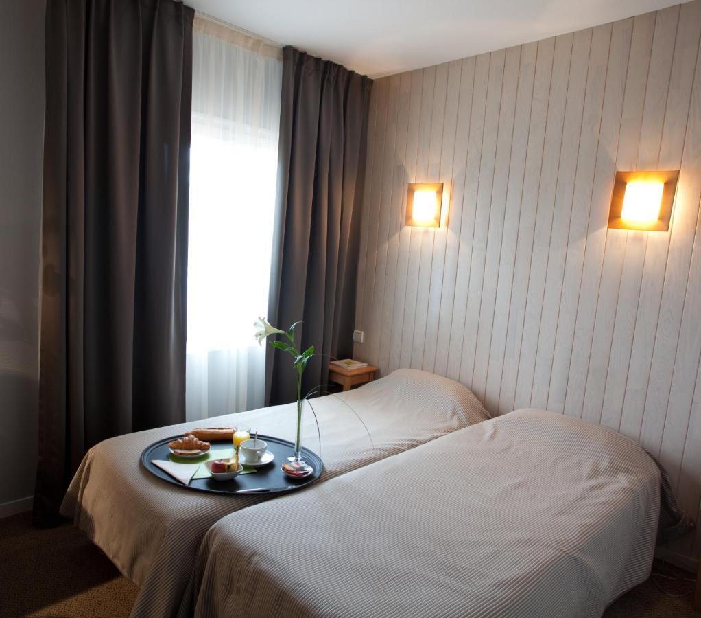 Logis Hotel Le Relais Бискаррос Номер фото