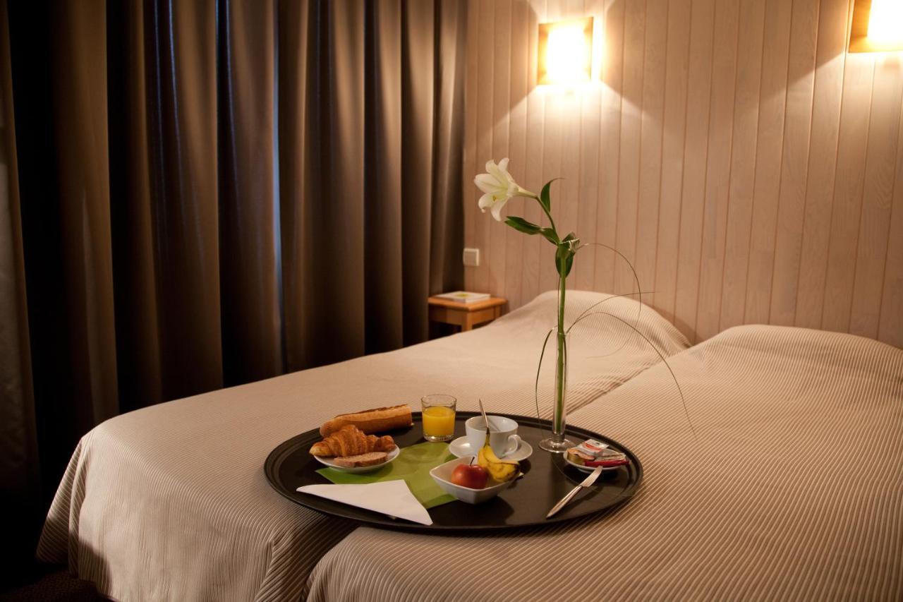 Logis Hotel Le Relais Бискаррос Номер фото