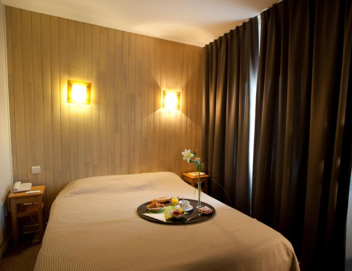 Logis Hotel Le Relais Бискаррос Номер фото